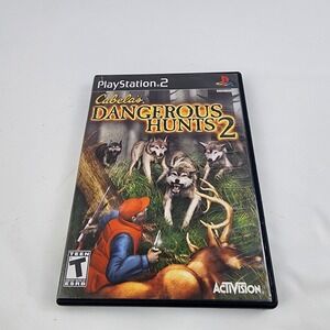 Cabela's Dangerous Hunts 2 "Great Condition" (PlayStation 2) Complete